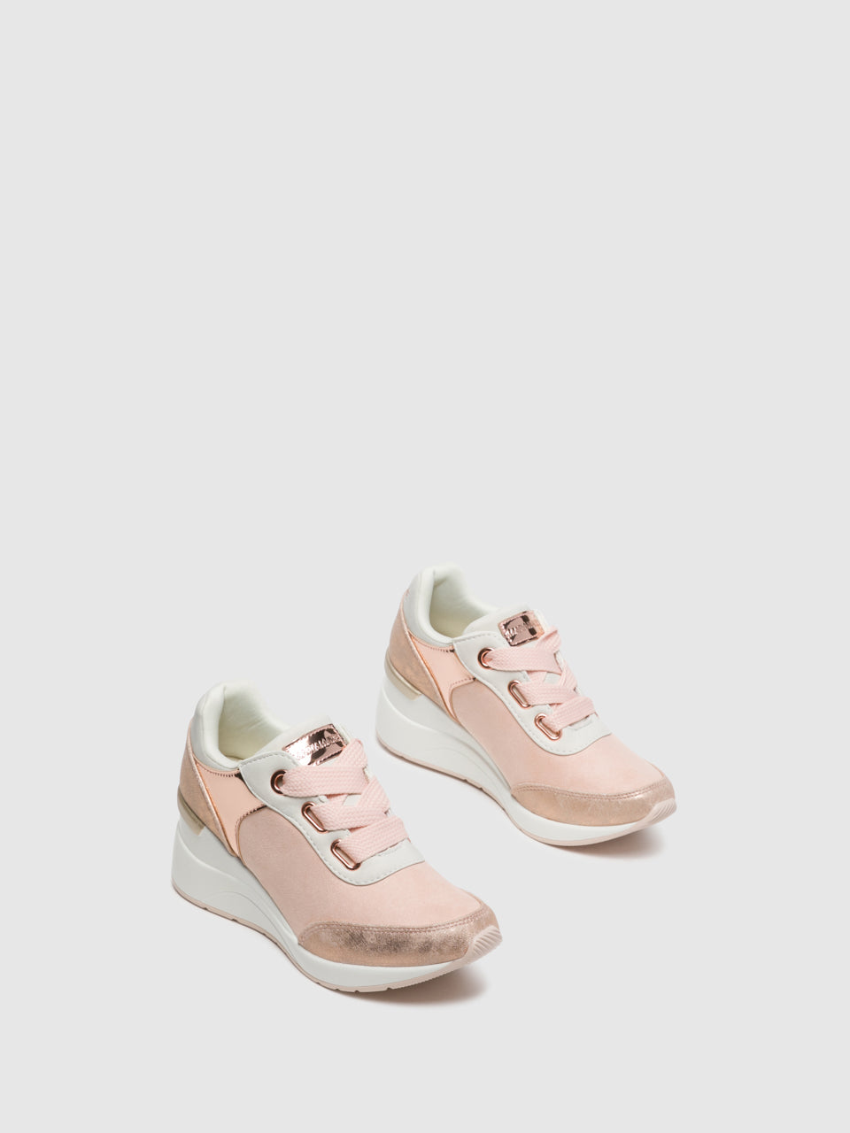 Mariamare Sapatos com Cunha em Multicolor